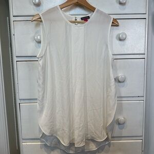 Vince Camuto Elegant White Sleeveless Top
